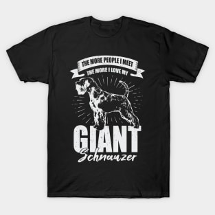 Giant Schnauzer Animal Dog Lover Gift T-Shirt